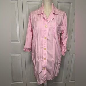 VTG Lauren Ralph Lauren Nightgown Light Pink Night Shirt M